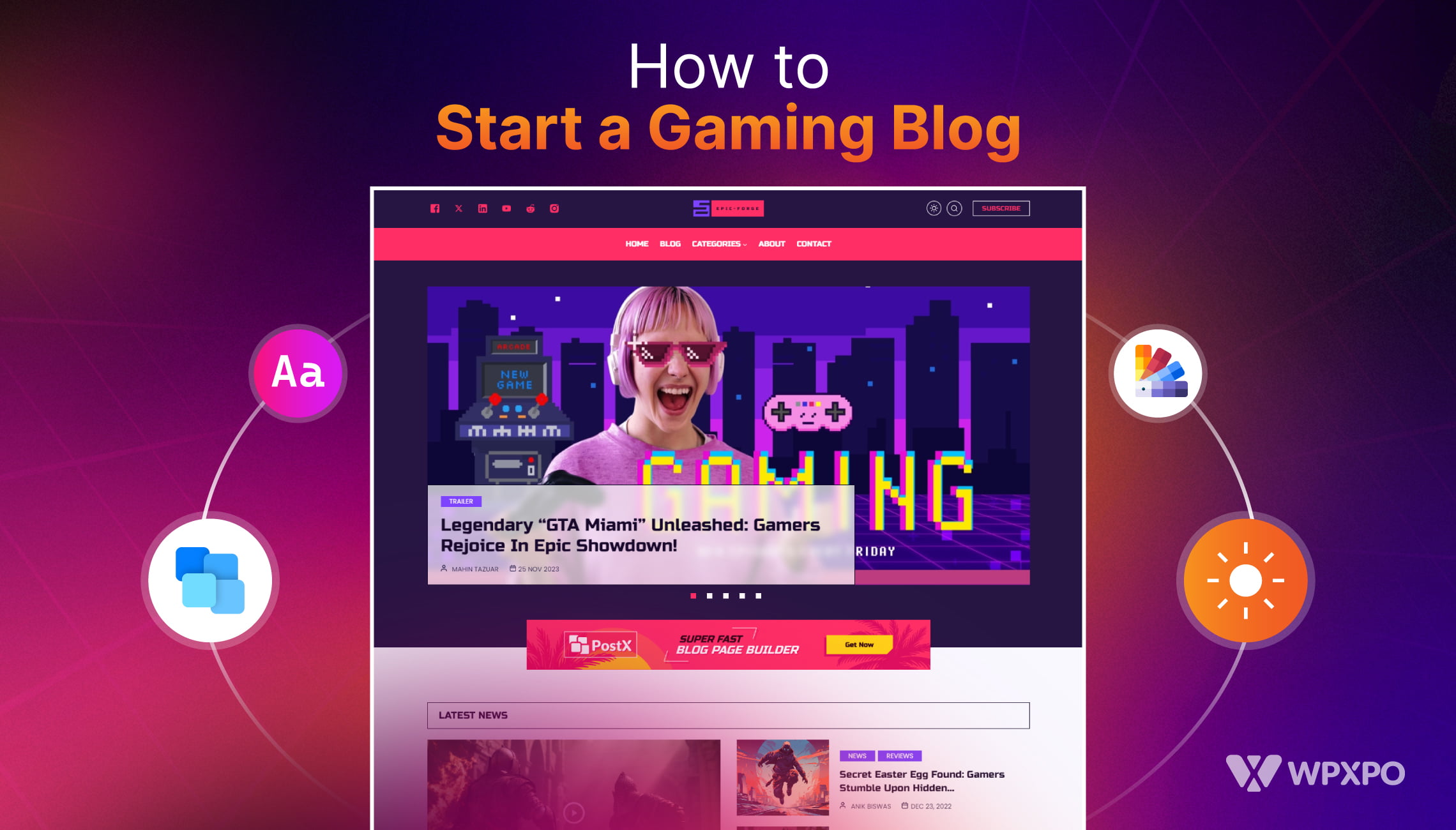 how to start a gaming blog