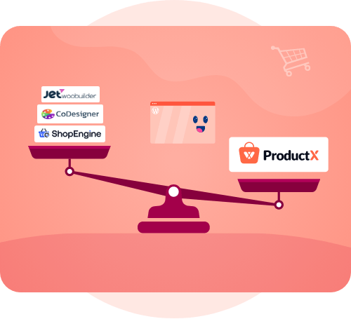 ProductX VS Top WooCommerce Builder Plugins 1 productx compare image