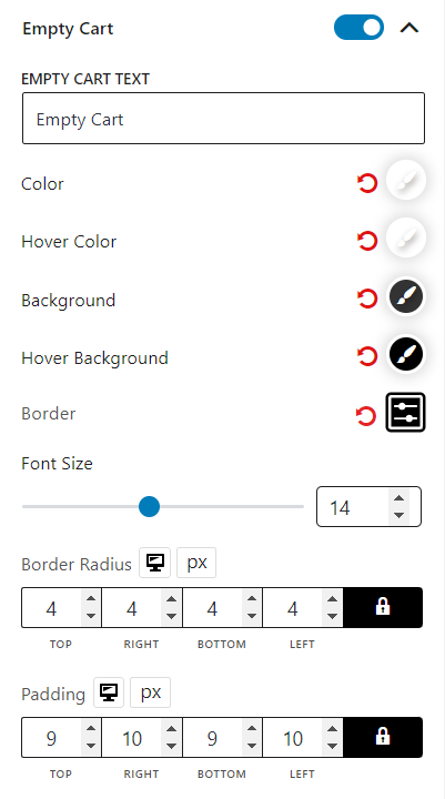 Cart Table Block Empty Cart