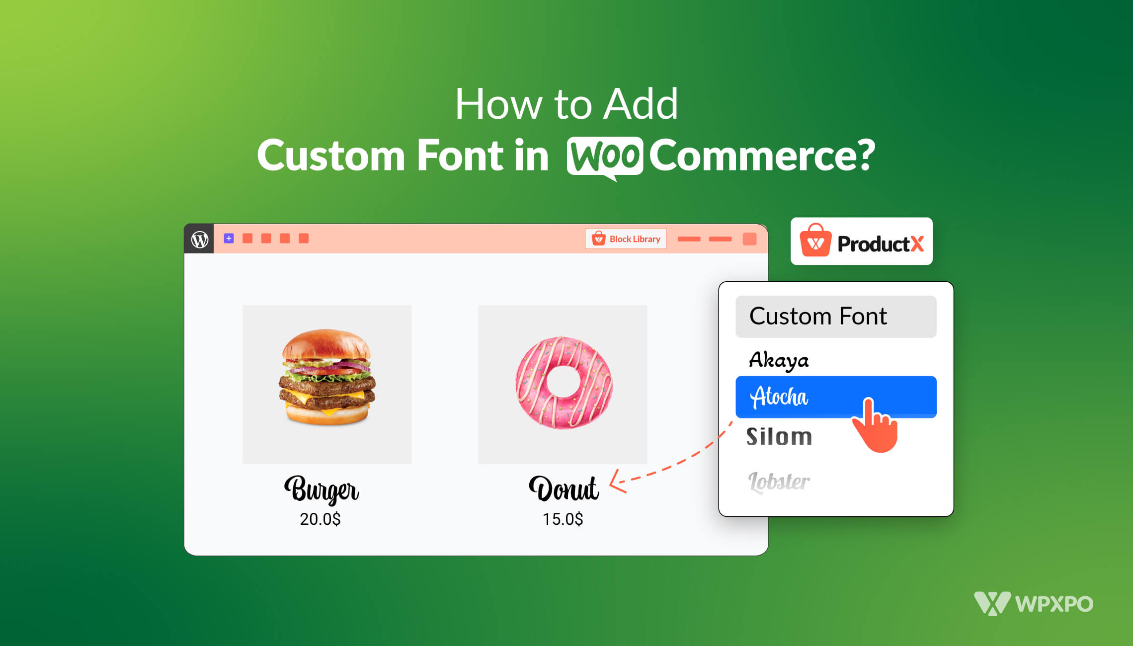 How to Add Font to WordPress WooCommerce Store?