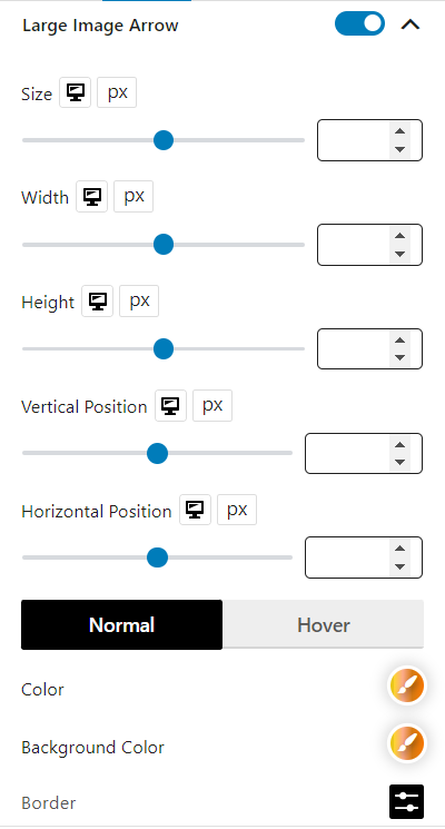 Product Image Block Large Image Arrow