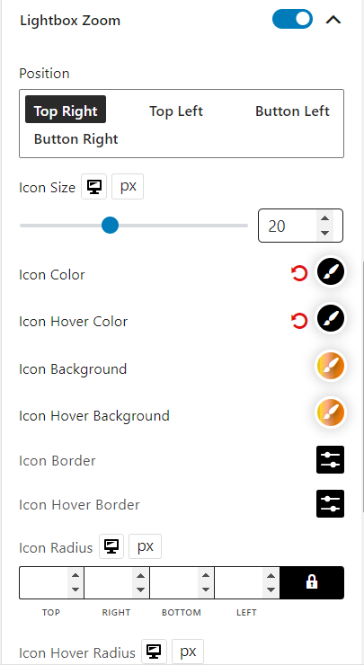 Product Image Block Lightbox Zoom