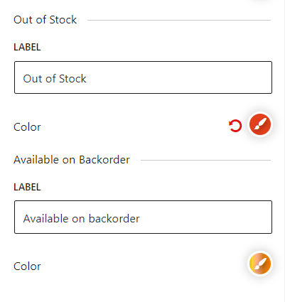 Product Stock General Settings 2