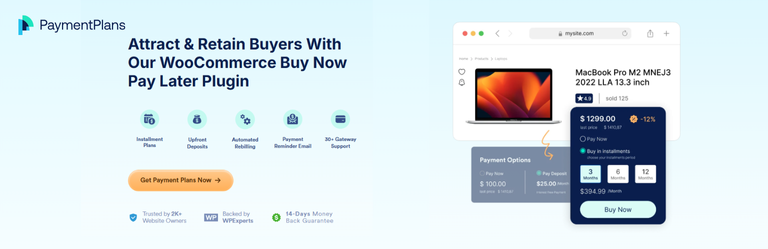 Payment Plans For WooCommerce