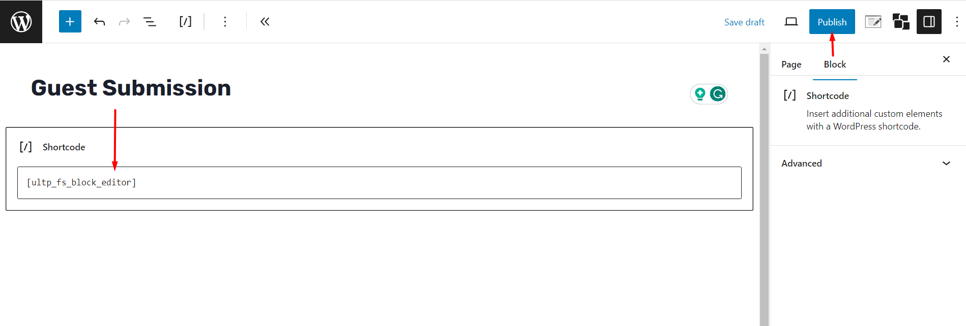 Front End Post Submission (FEPS)