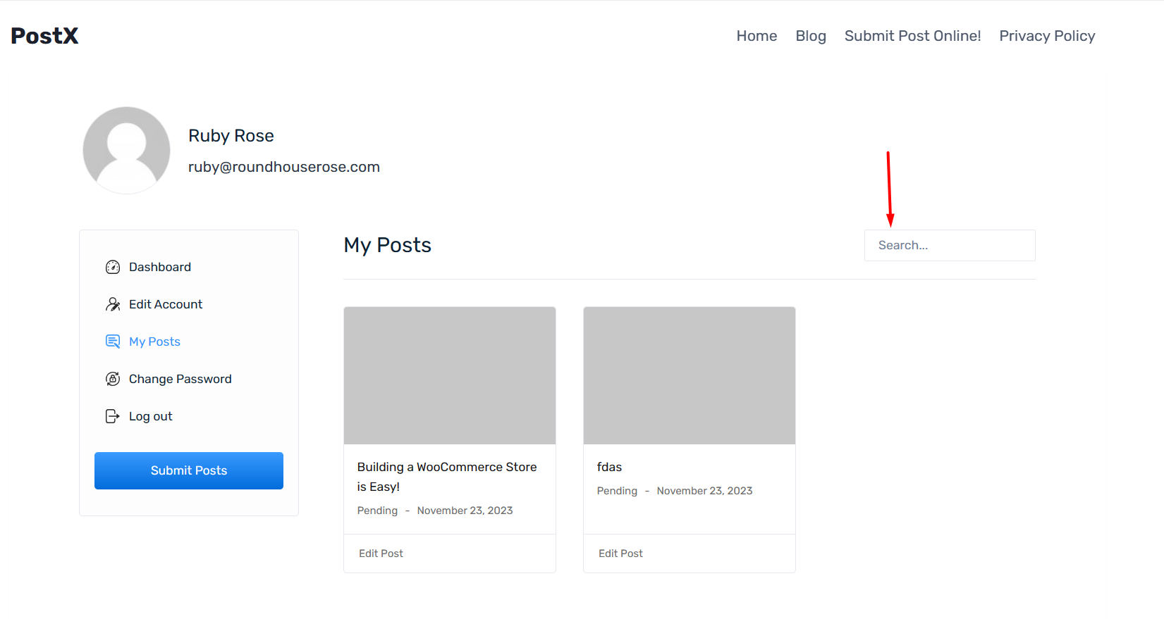 Front End Post Submission (FEPS)