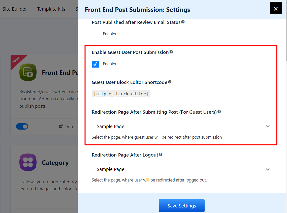 How to Manage Guest Posting on Blogs from the Front End?