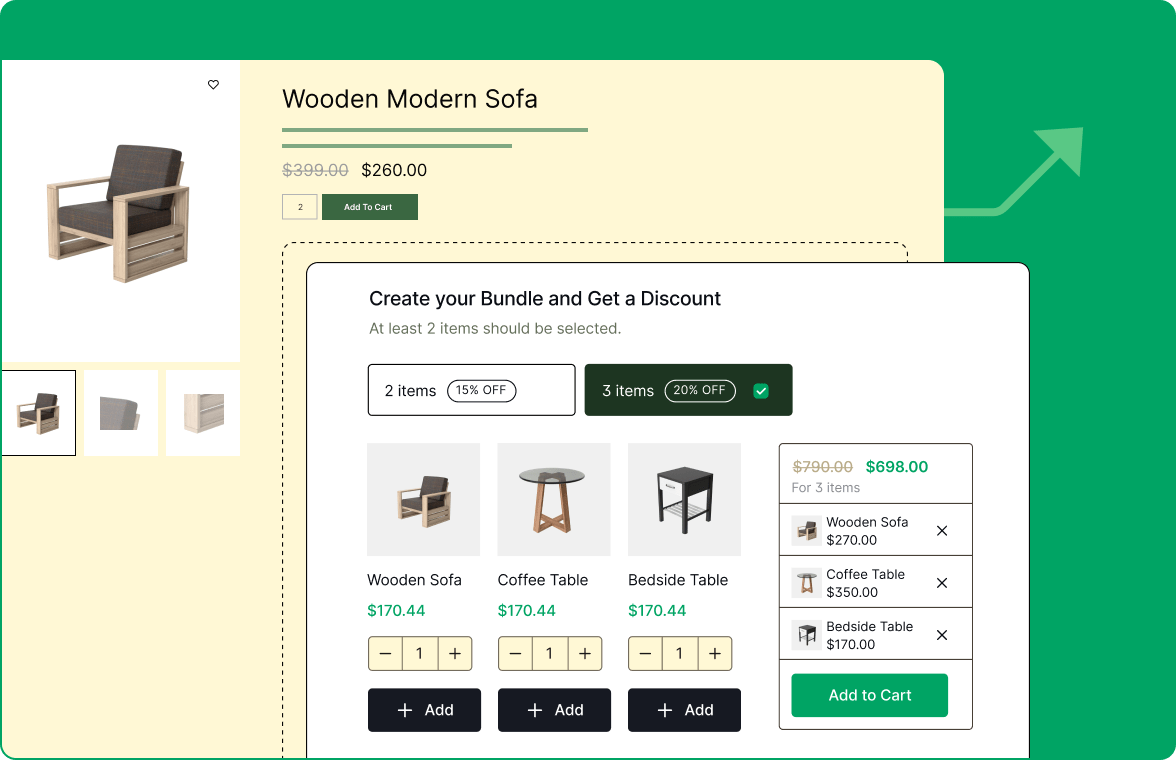 woocommerce mix and match products