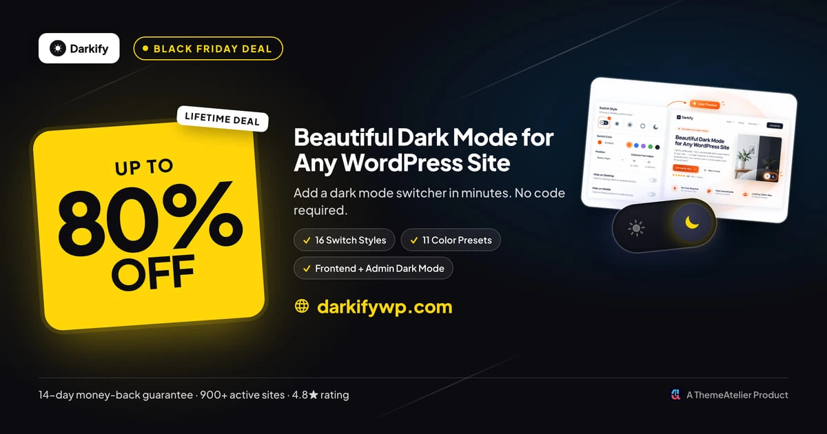 darkify bfcm deal