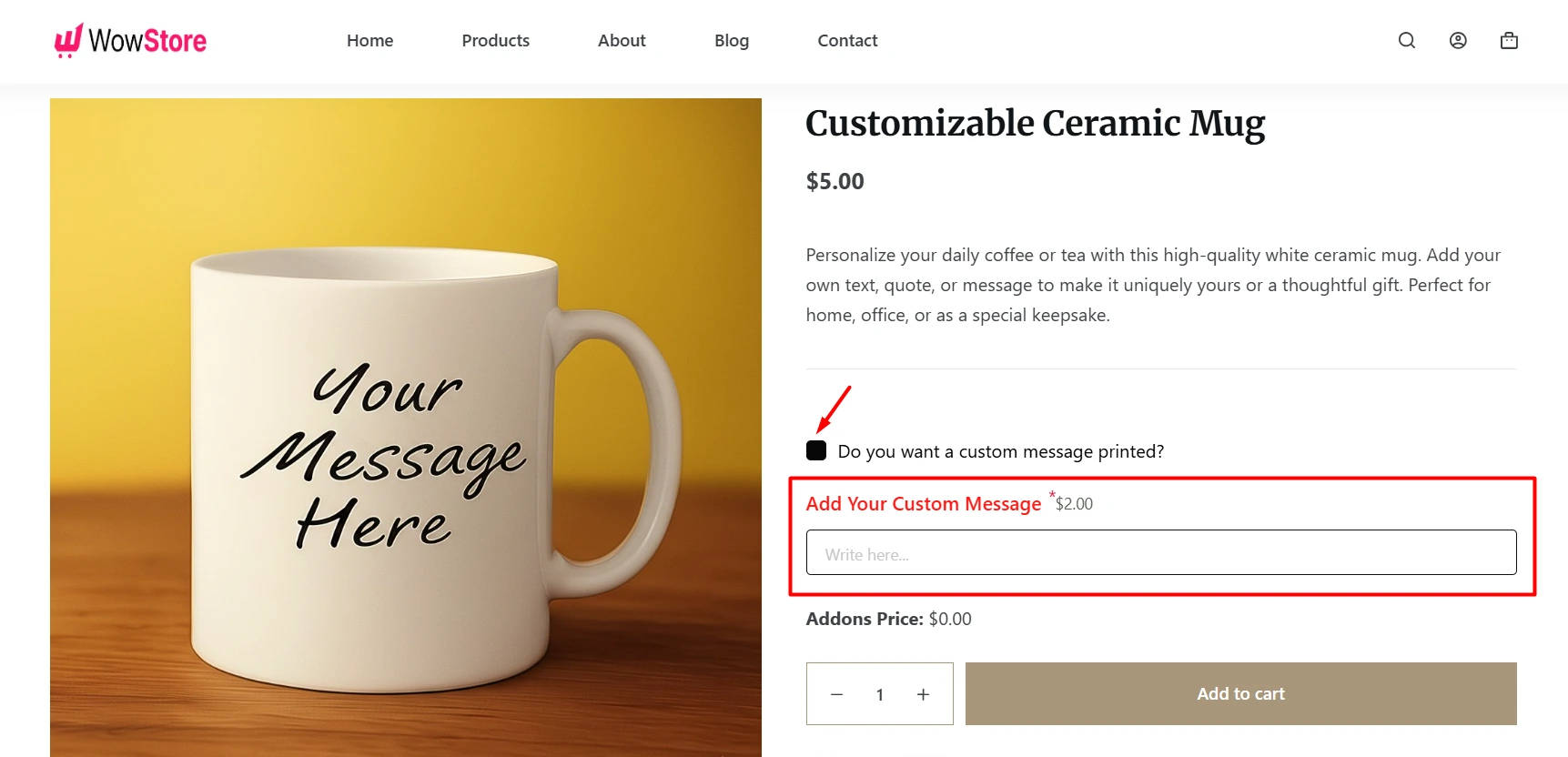 Conditioanl Logic Applied for product options on product page