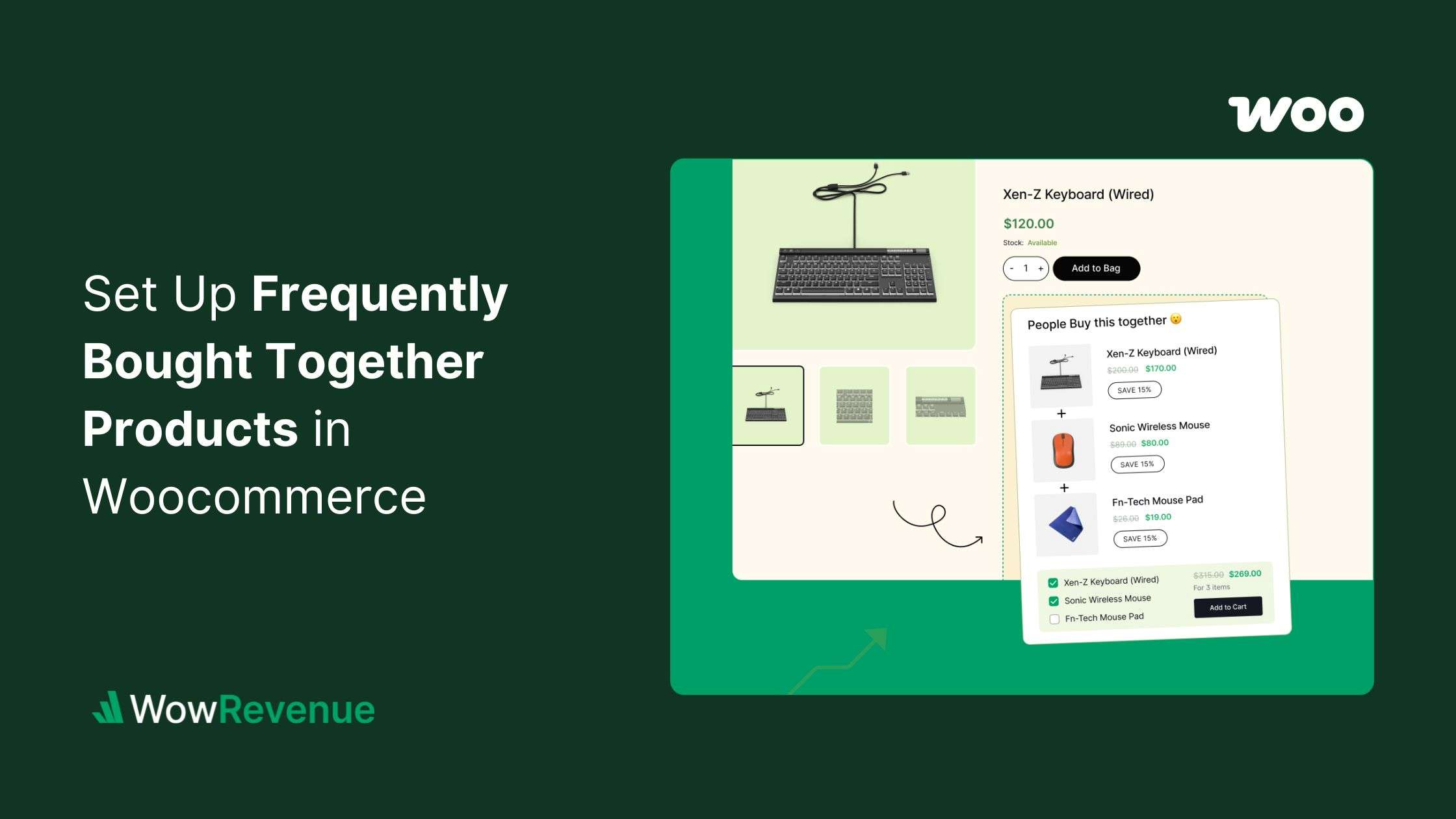 Frequently Bought Together in Woocommerce