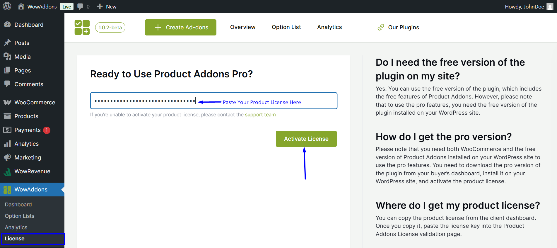 Installation and Licensing