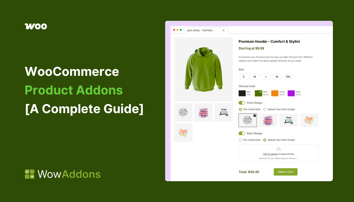 What is WooCommerce Product Addons