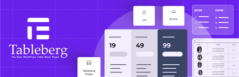 How to Create a Table in WordPress using Tableberg (feature image)