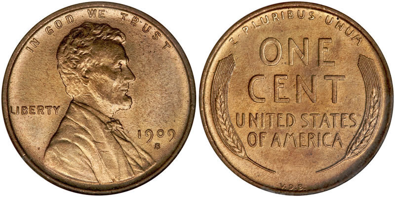 Wheat Pennies (1909–1958)