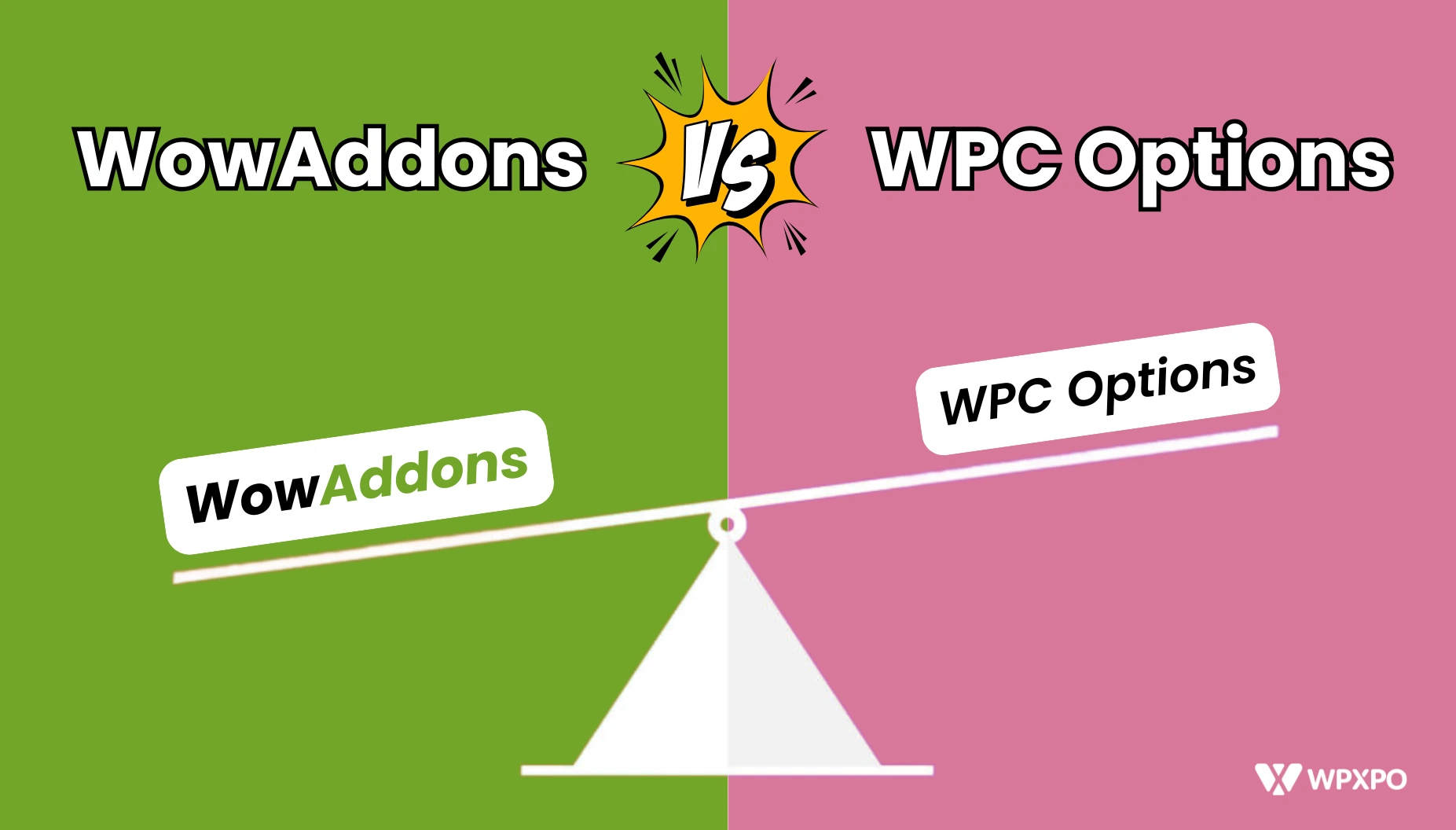 wowaddons vs wpc product options