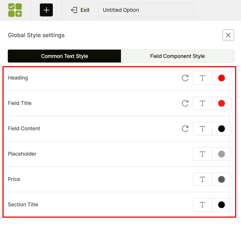 WowAddons Global Style Options