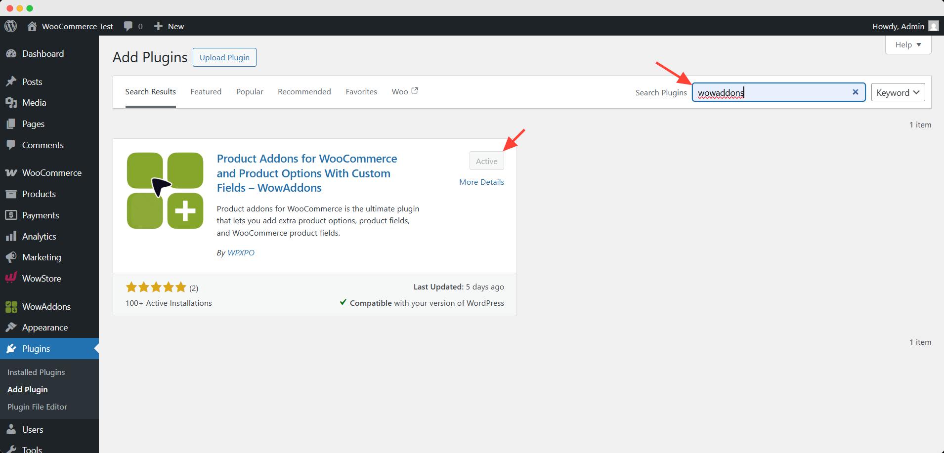  Install and Activate  wowaddons
