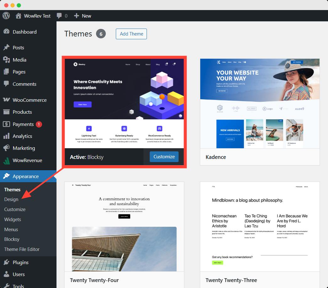 design for classic themes