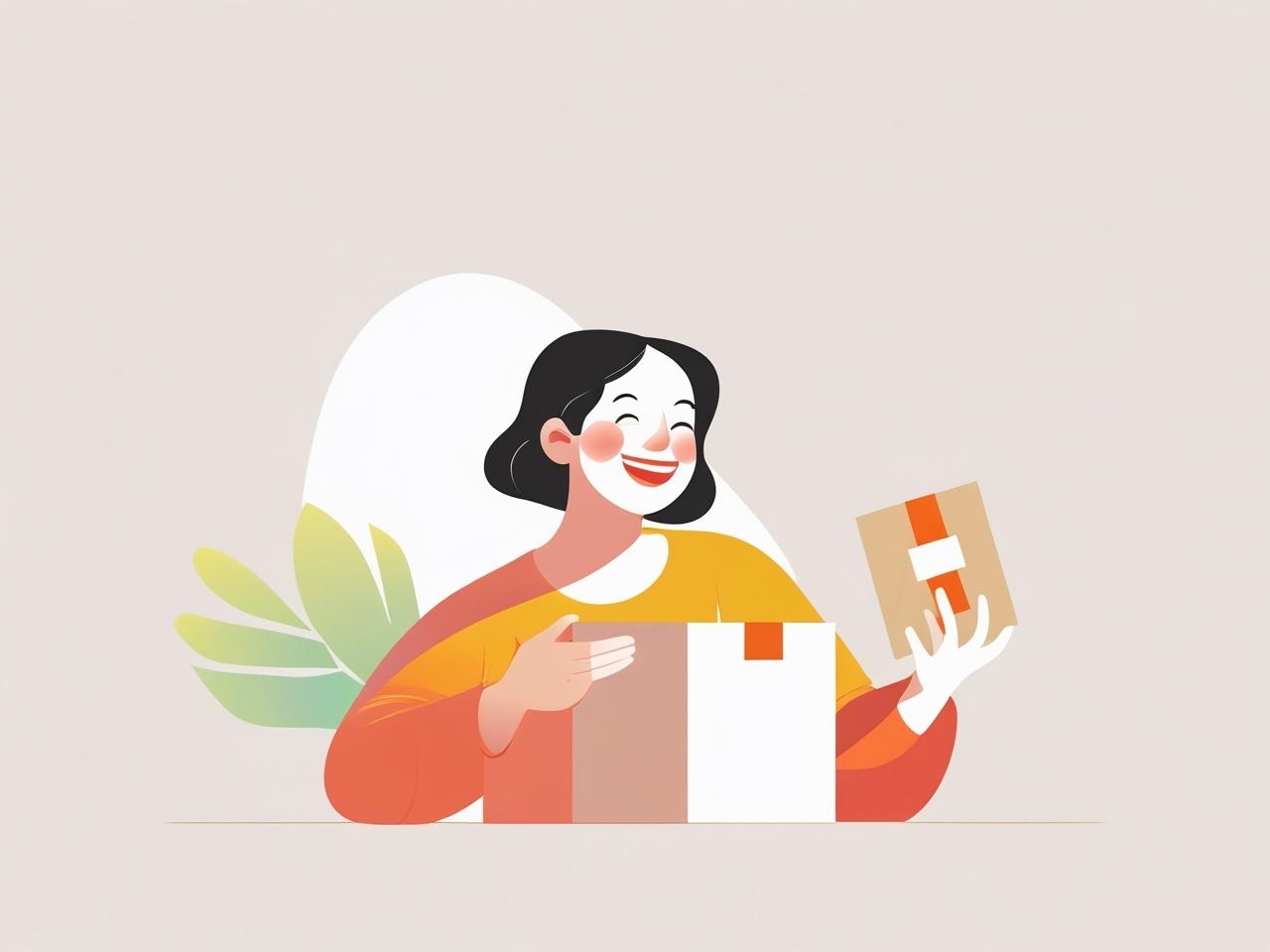 happy customer for free shipping