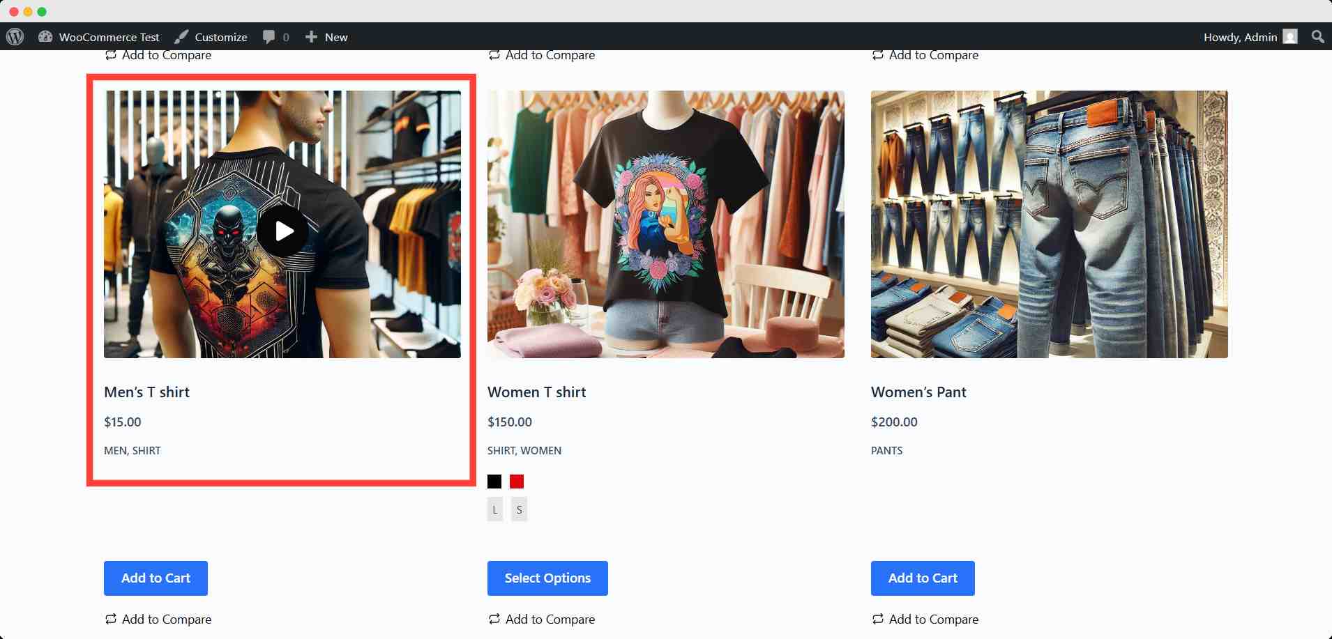 Featured Video in Product Gallery