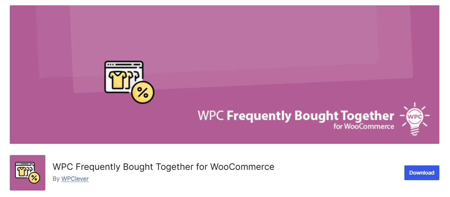 WPC frequently bought together for woocommerce