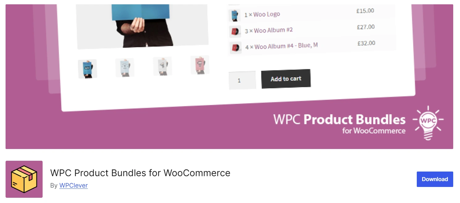 WPC product bundles for WooCommerce