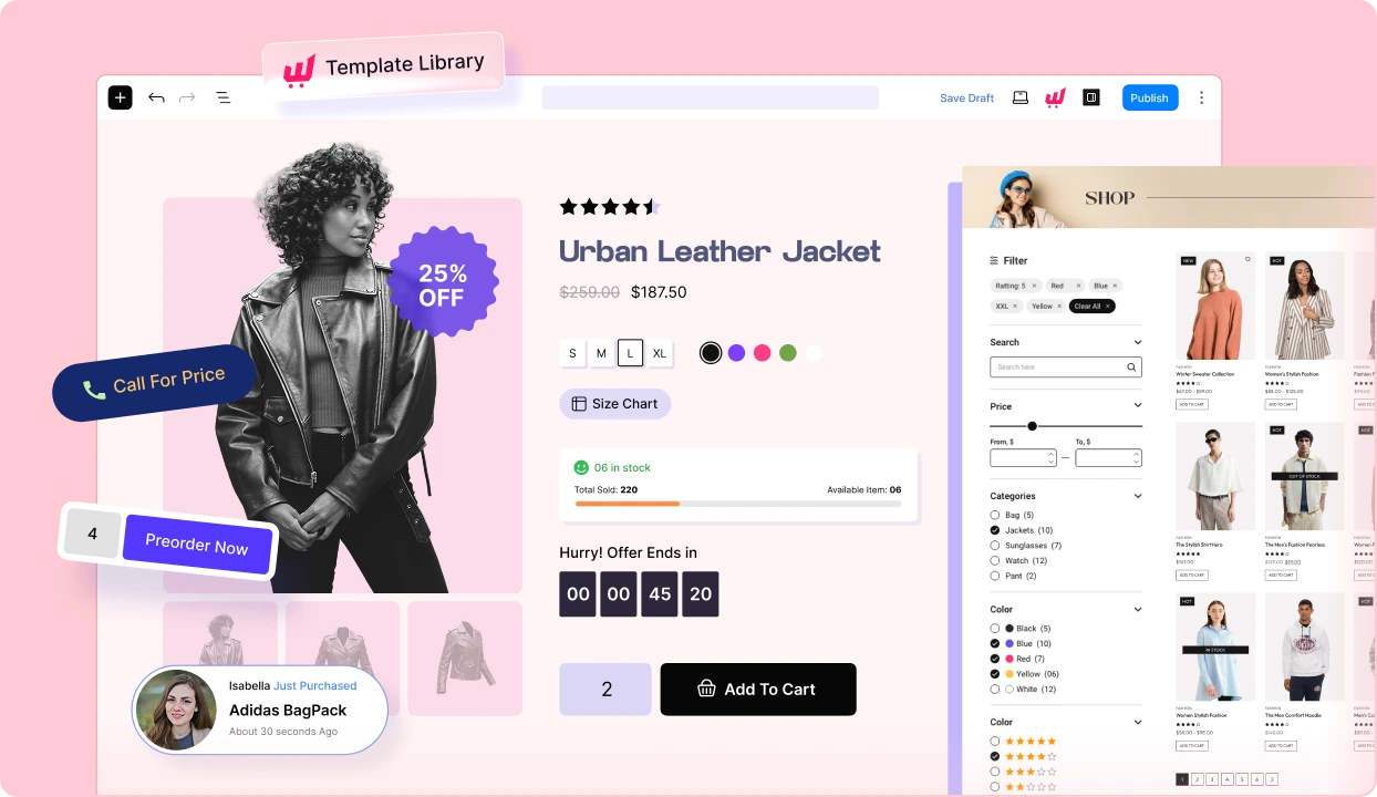 WooCommerce Animated Add to Cart