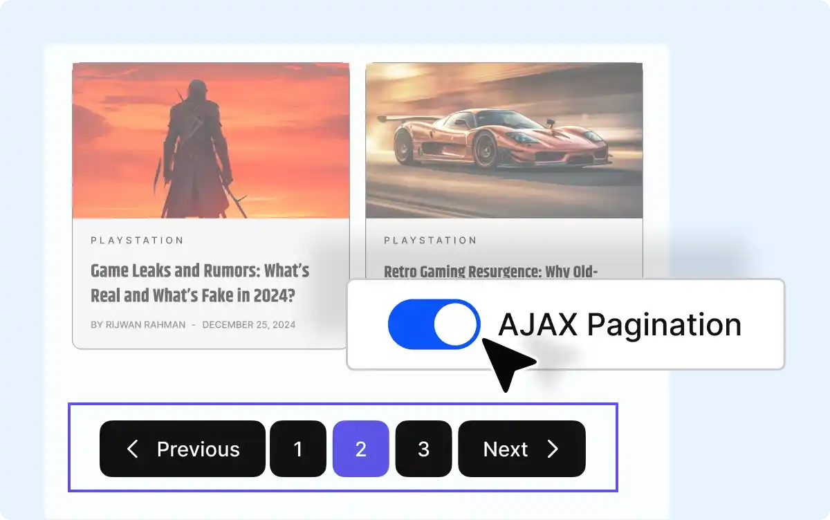 Ajax Pagination