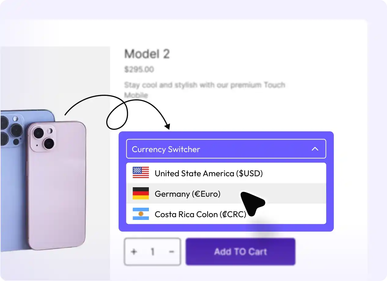 Currency Switcher for WooCommerce