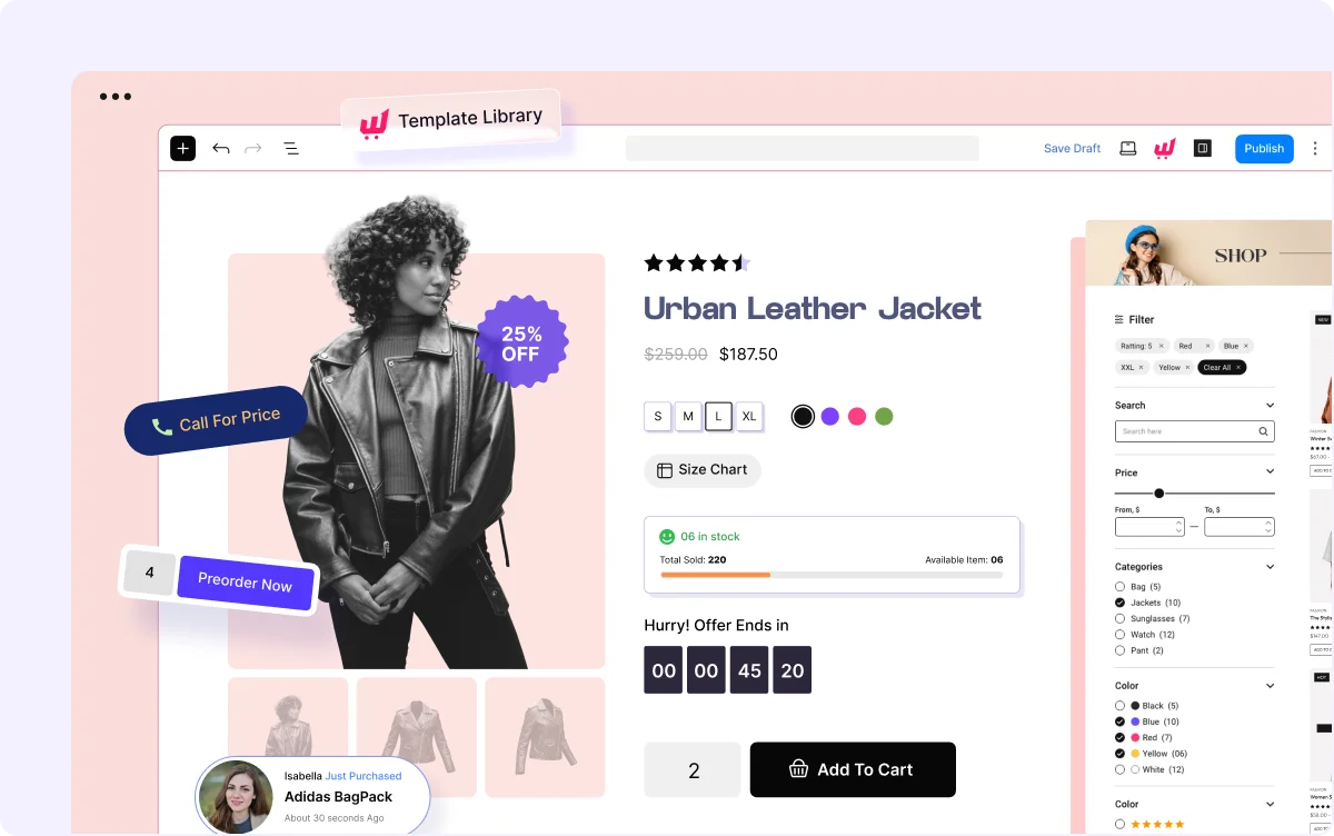 Drag and Drop Blocks