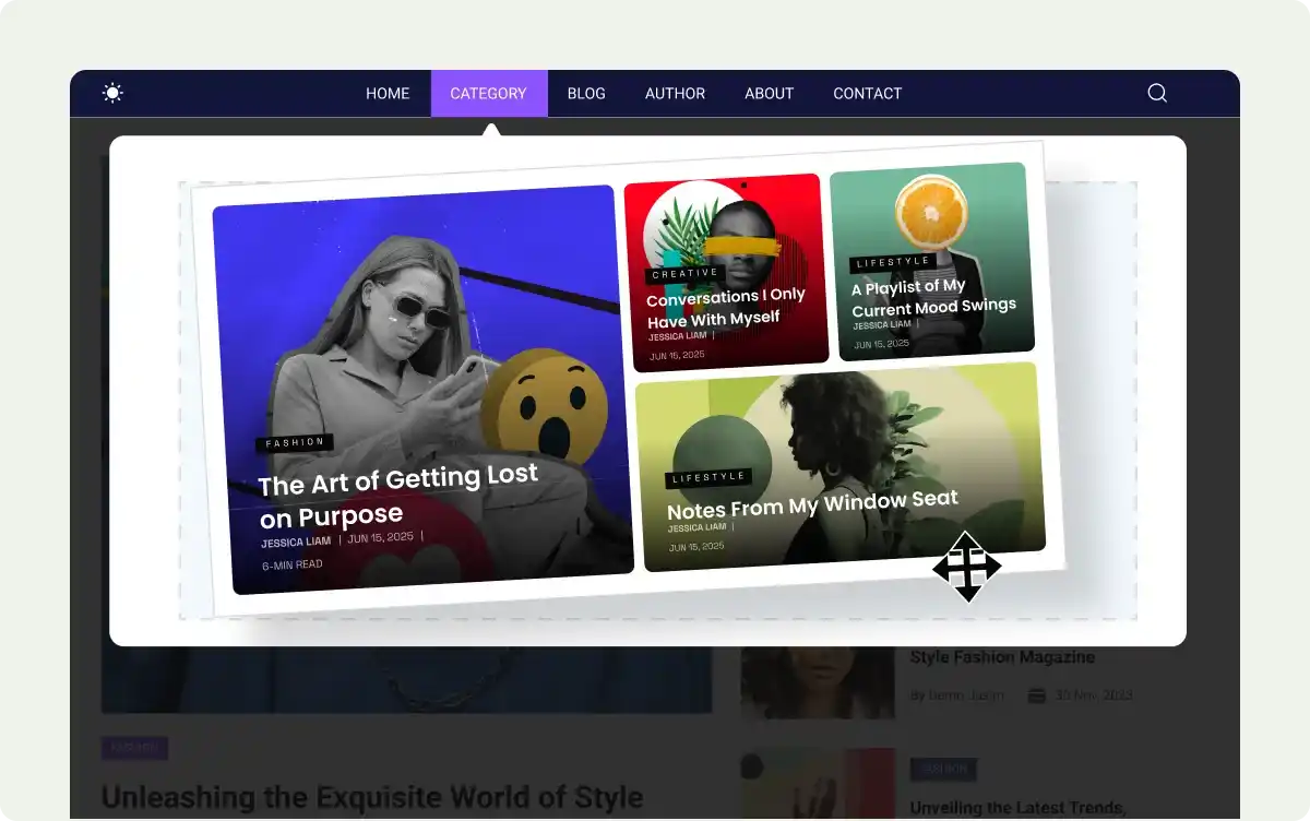 Enrich Mega Menu with Any Content