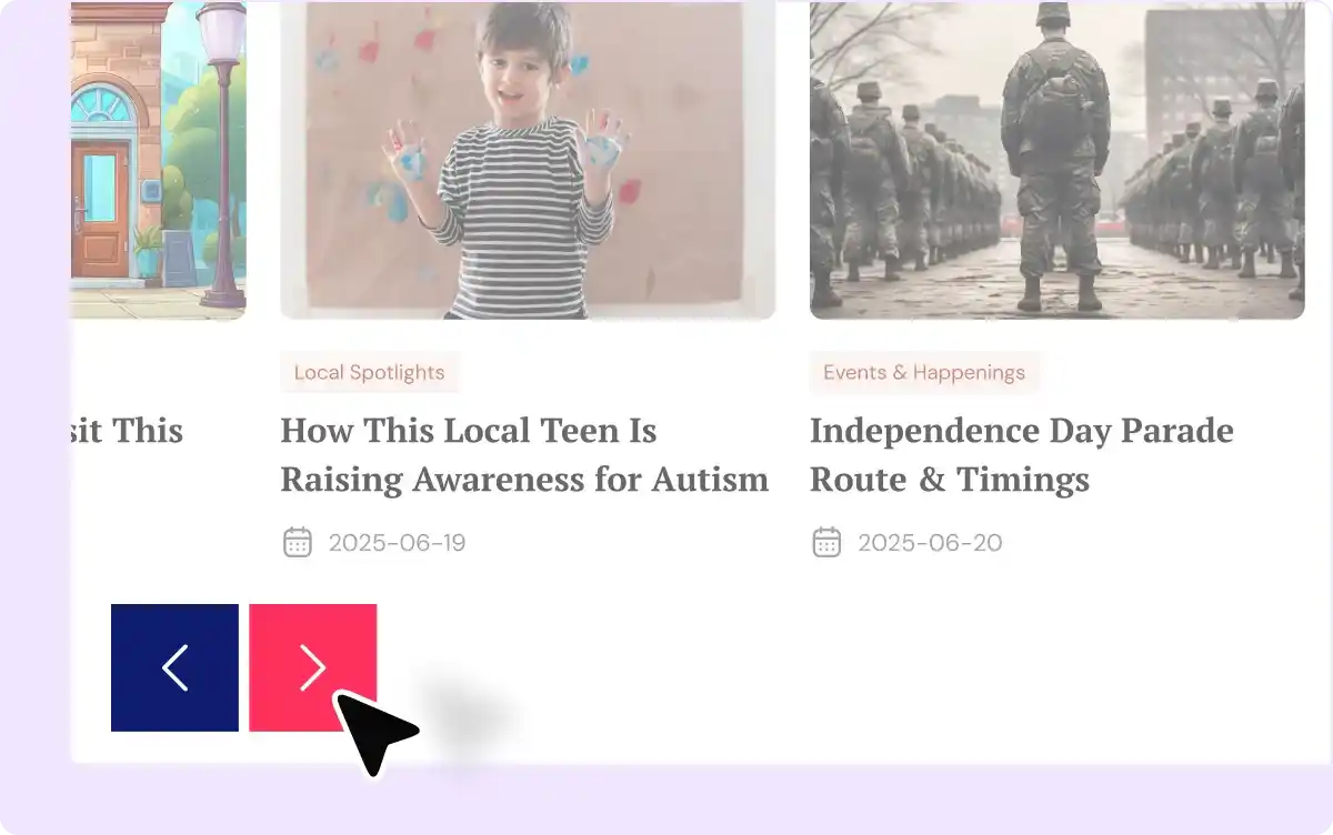 Next and Previous Navigation