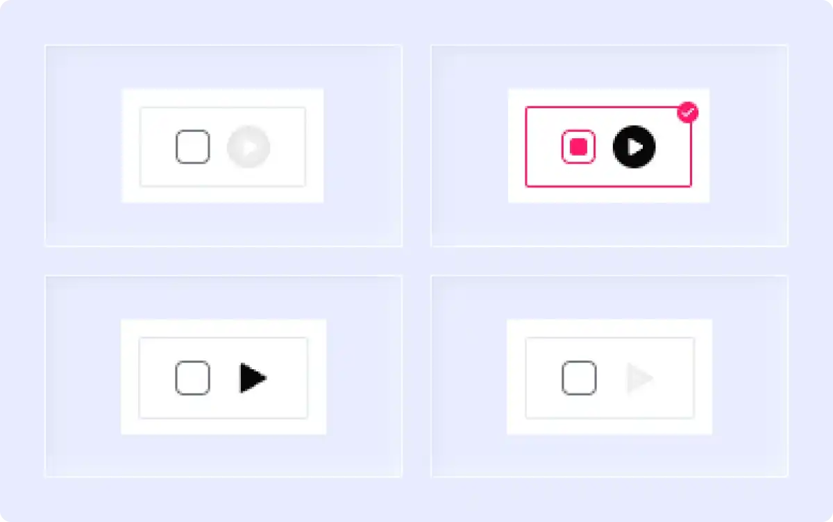 Play Icon Variations