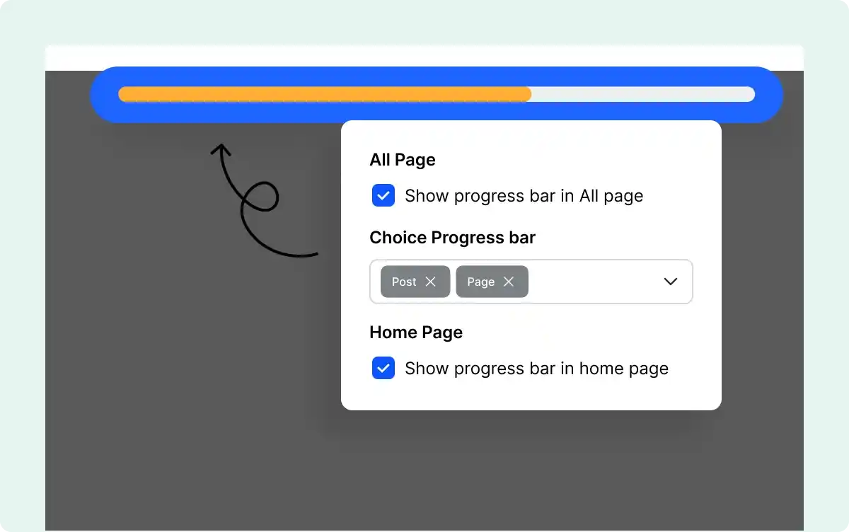 Progress Bar Visibility