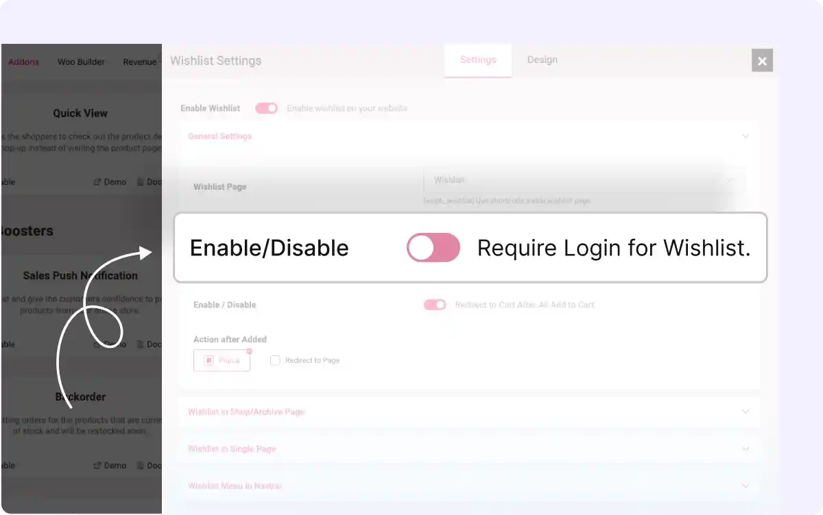 WooCommerce Wishlist Access Restriction for Guest Users