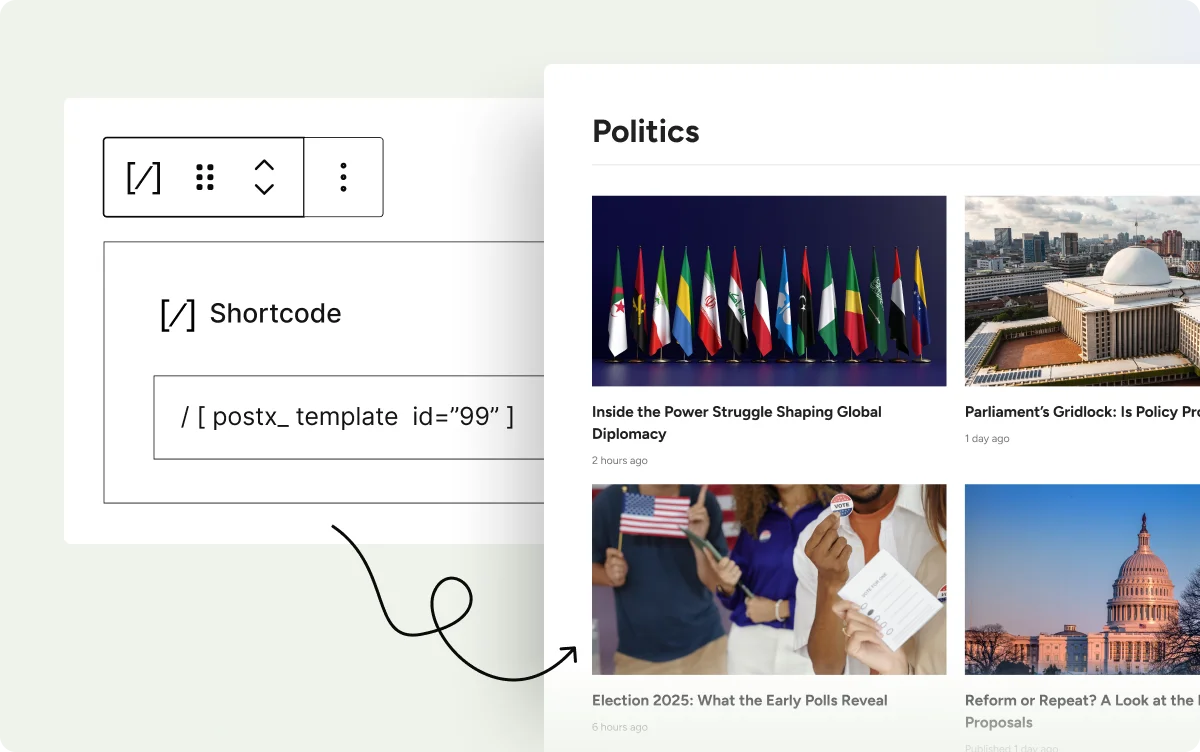 Use WordPress Saved Templates Via Shortcodes