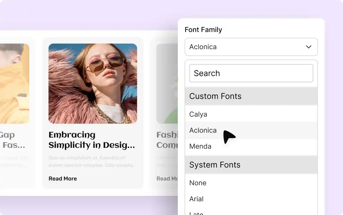 Custom Font WordPress Compatible with PostX Blocks