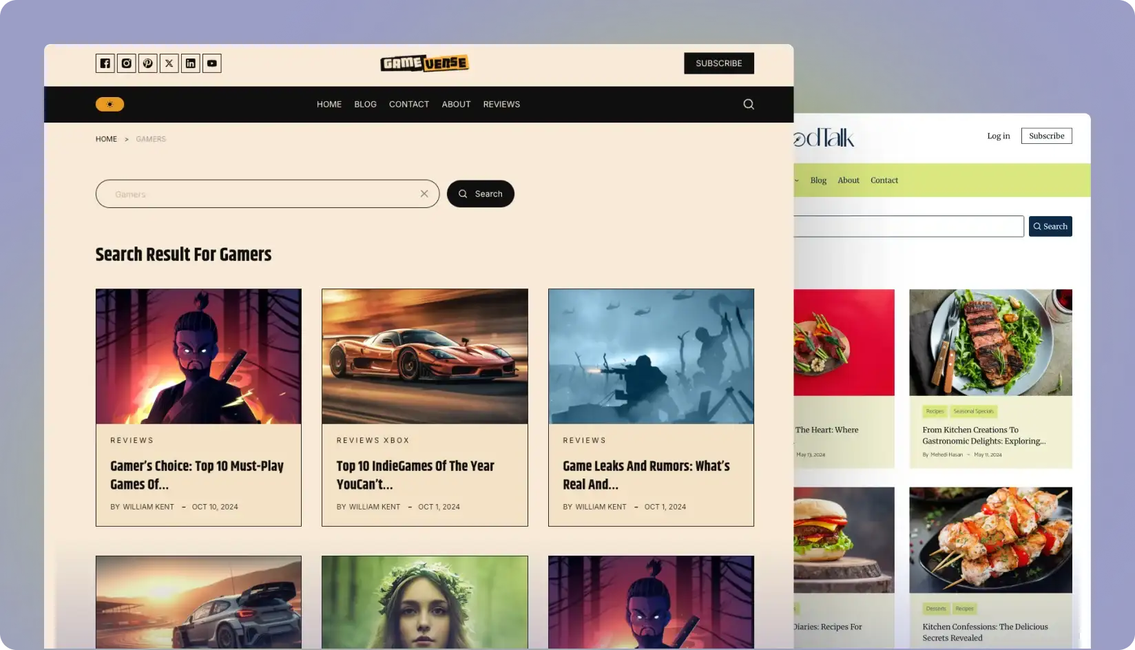 Search Page