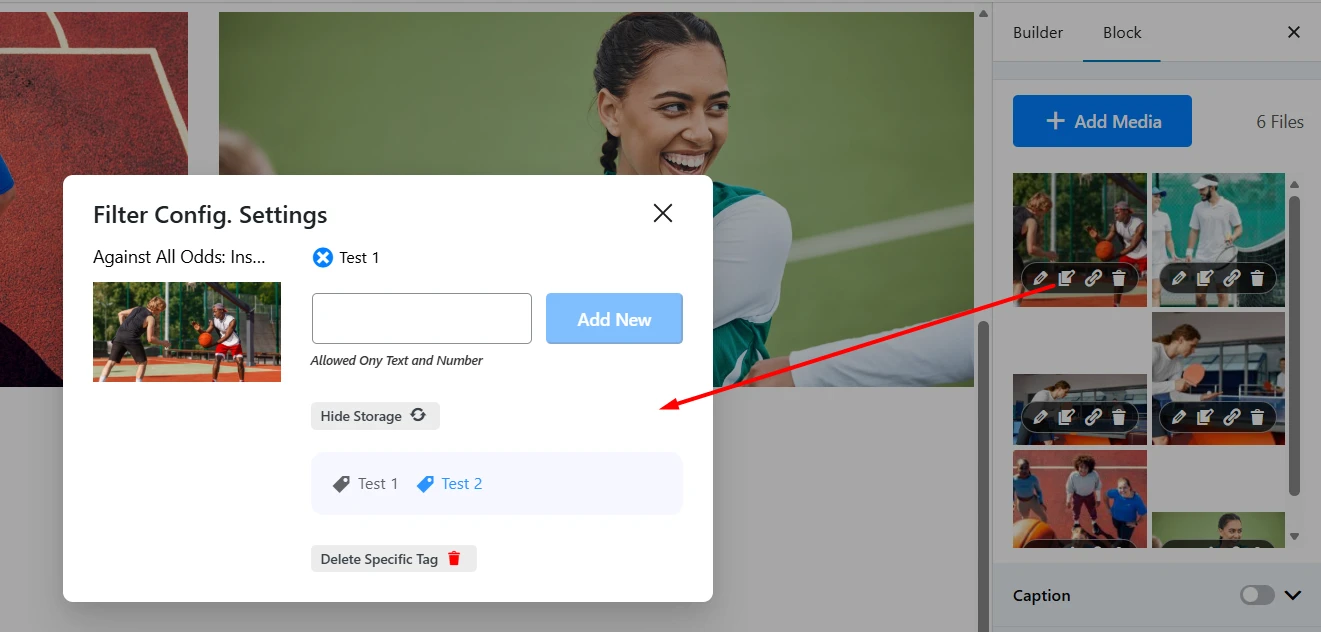 Adding Filters for the PostX Gallery Block
