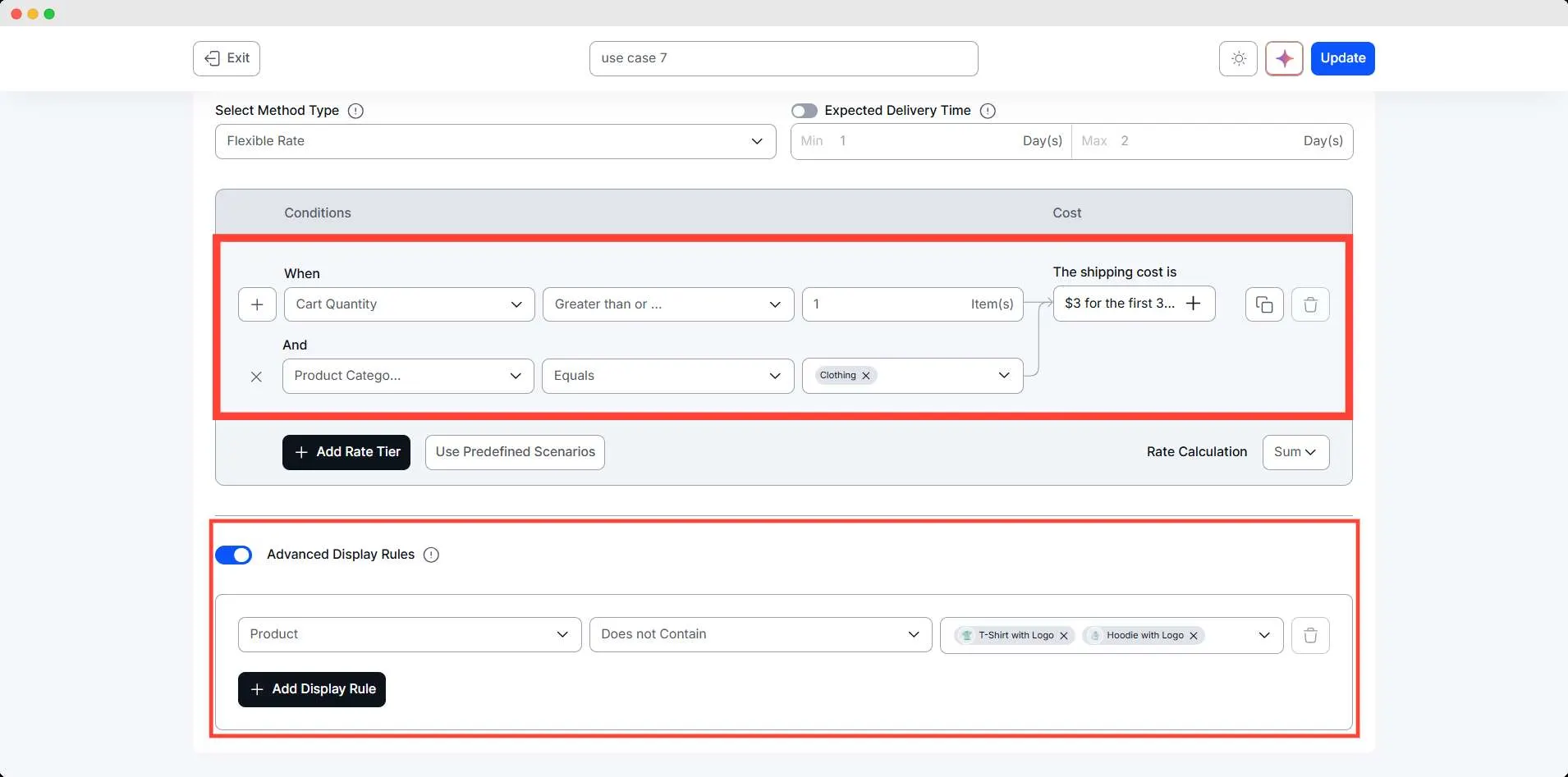 Mixed Quantity Rules Category + Product Levels