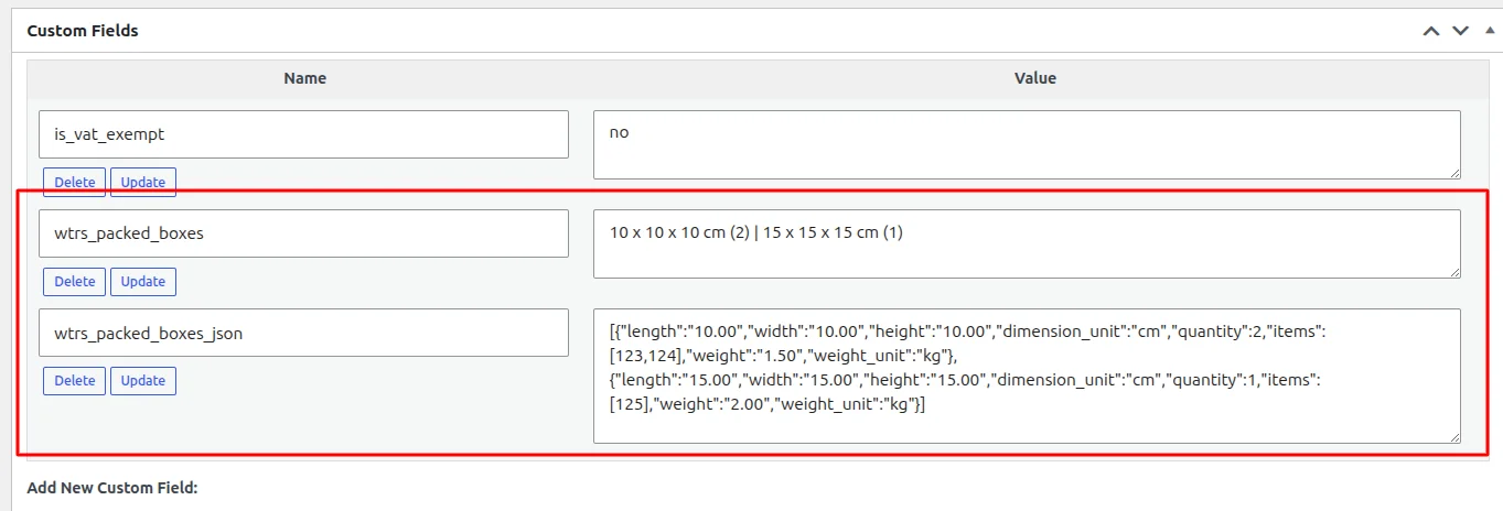 Shipping Method – Carrier Live Rate