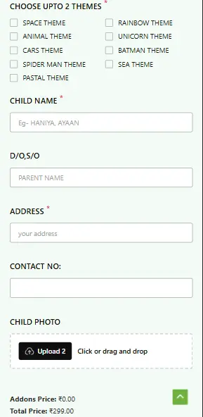 Personalized kids bag tags