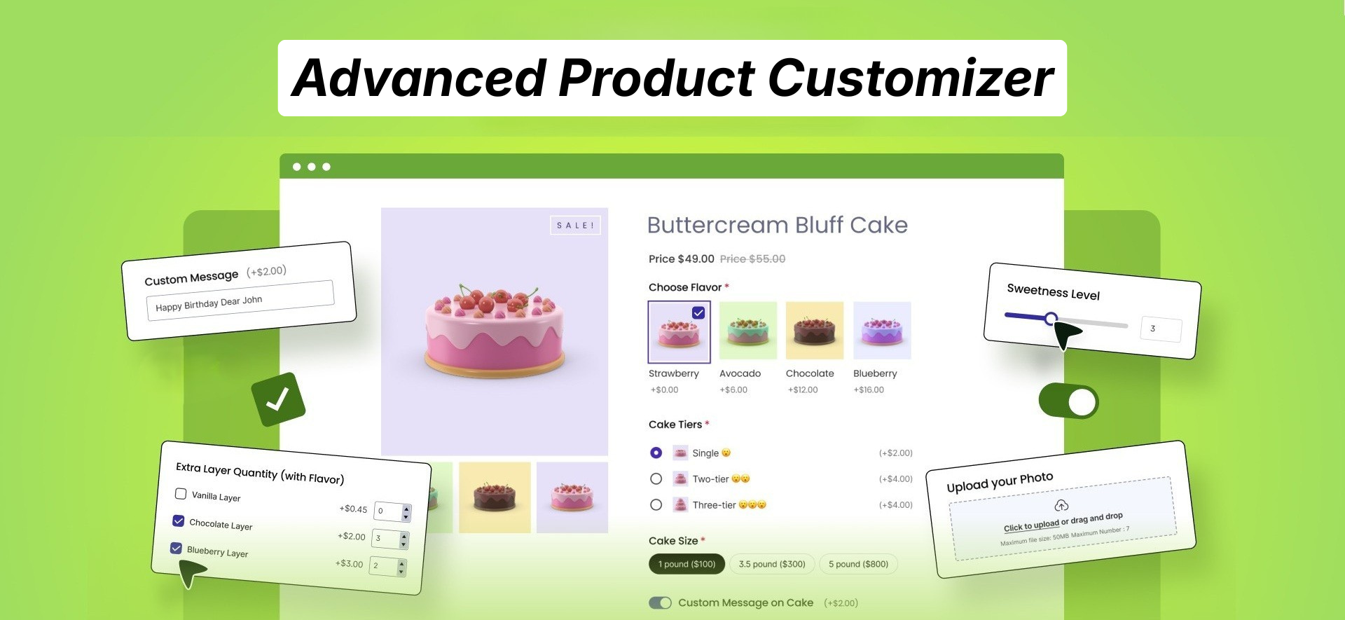 Customize products with WowAddons