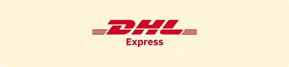 DHL Express carrier logo representing its integration with WowShipping.
