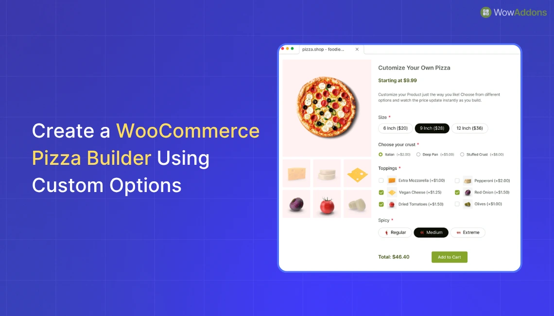 woocommerce pizza builder