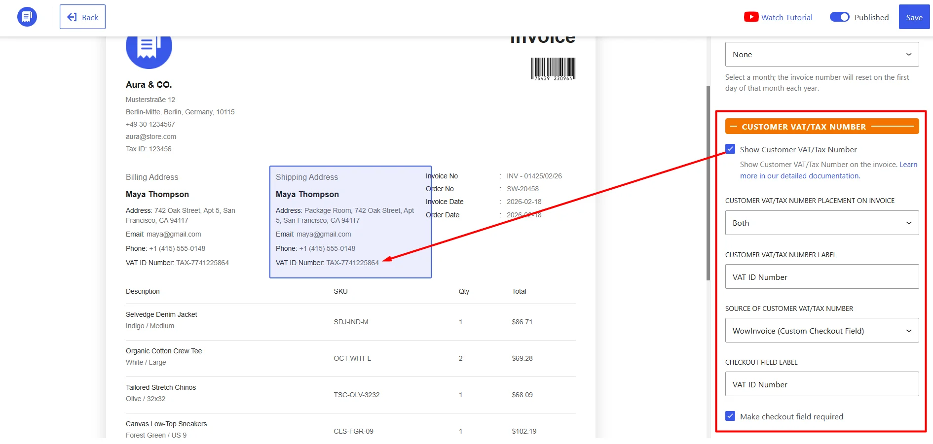 Invoice