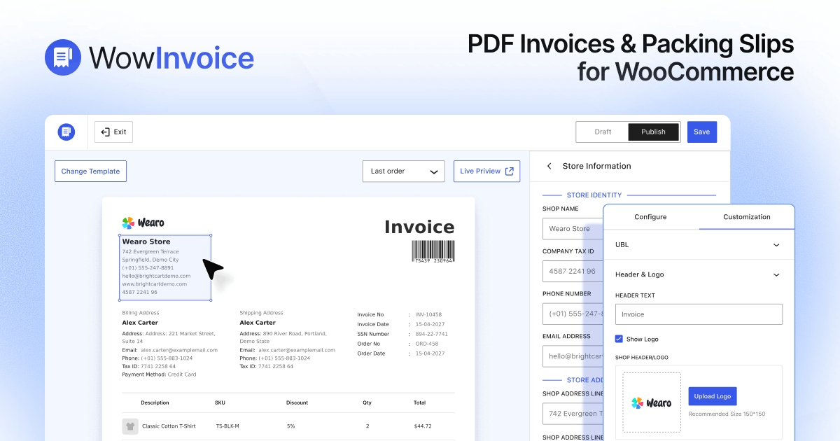 WowInvoice logo