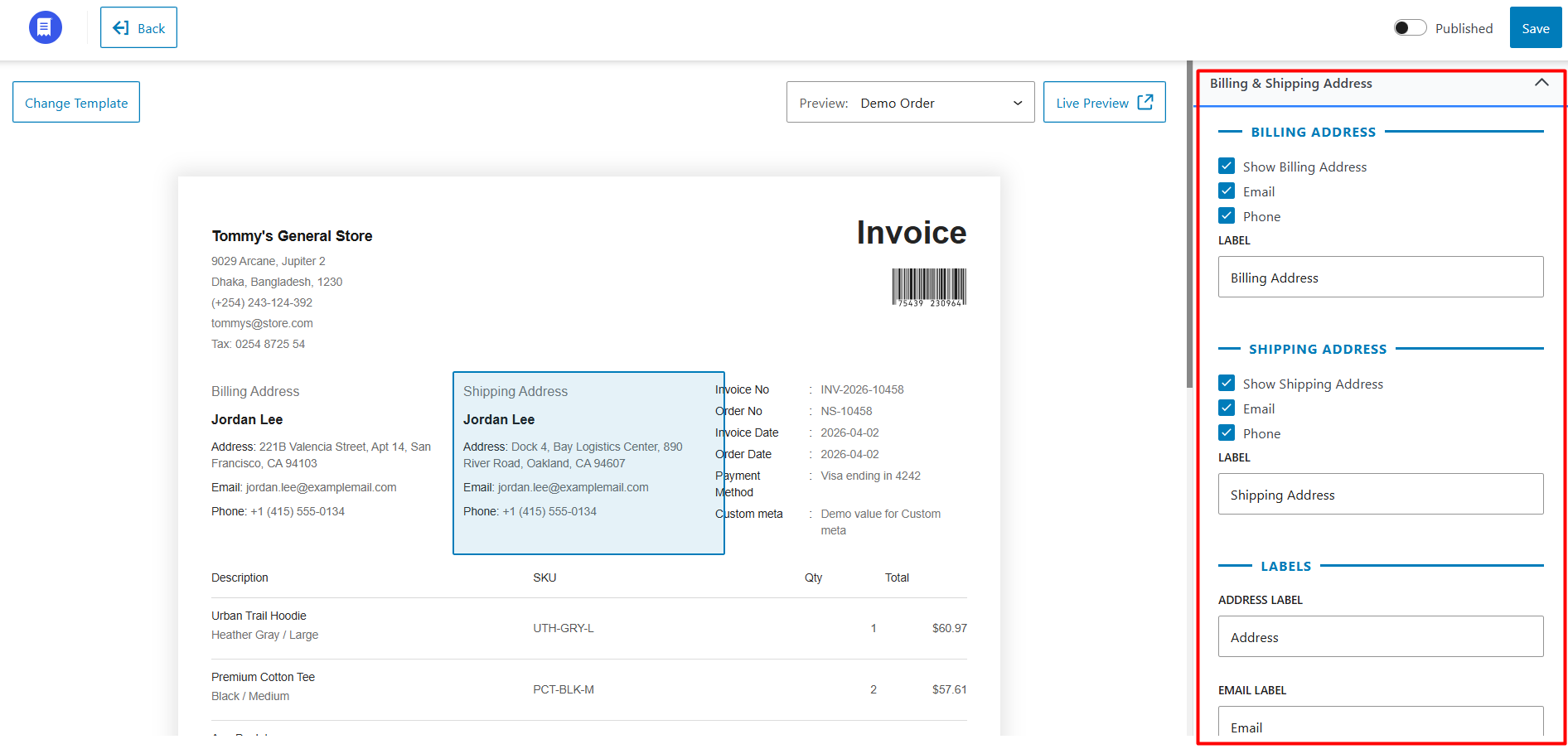 Invoice