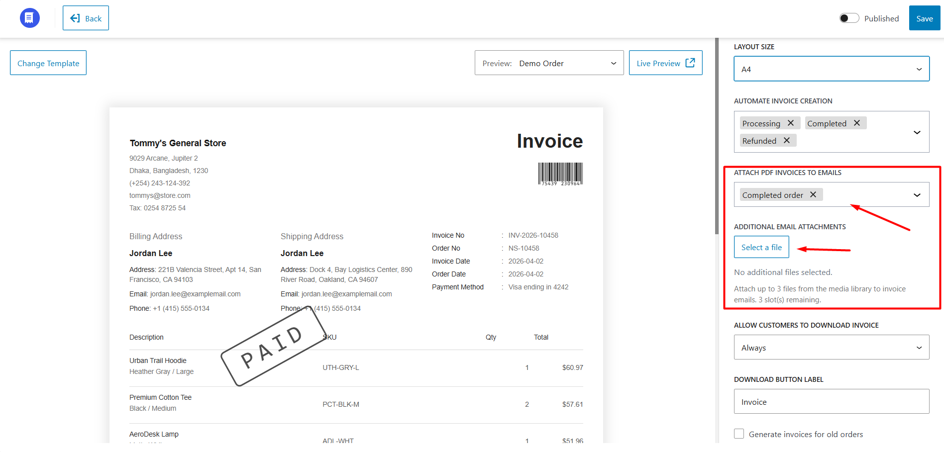Invoice
